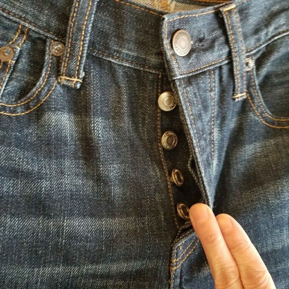 NEW American Eagle vintage hi-rise jeans denim 4 - Picture 7 of 8
